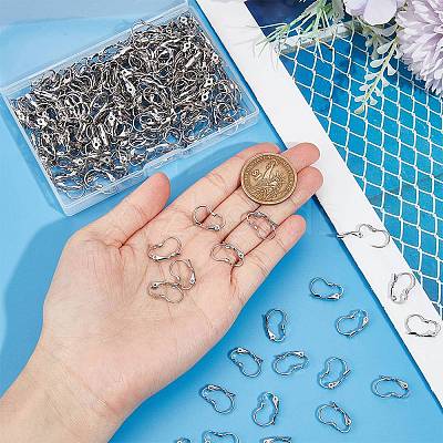 304 Stainless Steel Leverback Earring Findings STAS-SP0001-03A-1