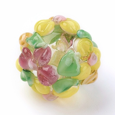Handmade Lampwork Beads LAMP-P051-H05-1