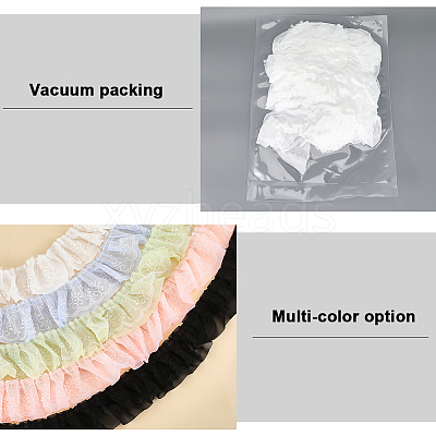 5 Yards Double Polyester Lace Trim for Sewing Decoration OCOR-GF0005-06E-1