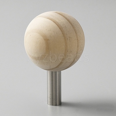Wood Auxiliary Tool for Attaching Safety Eyes and Washers TOOL-WH0157-01B-P-1