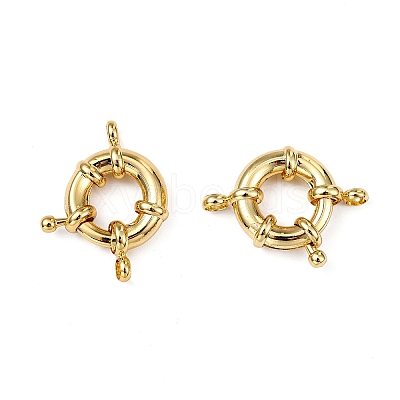 Rack Plating Brass Spring Ring Clasps LS-KK-D399-A-G-NF-1