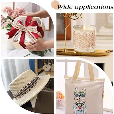 6 Bundles 6 Styles Burlap Ribbon OCOR-OC0001-18-1