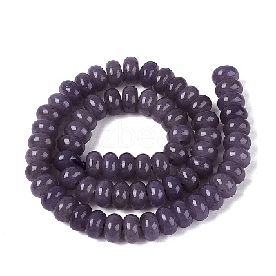 Natural White Jade Beads Strands G-Q613-01F-26-1