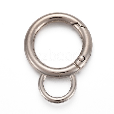 Alloy Spring Gate Ring KEYC-H109-03A-P-1