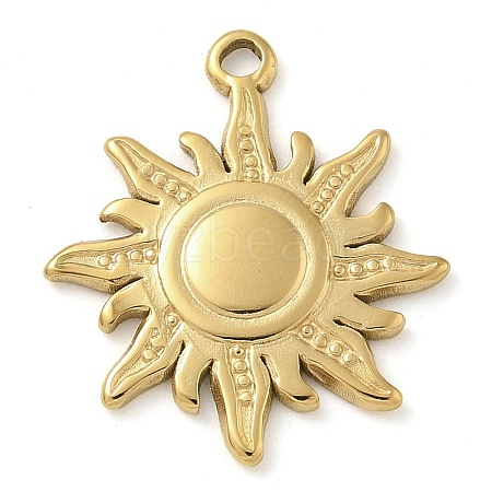 Ion Plating(IP) 304 Stainless Steel Pendants X-STAS-B075-30G-02-1