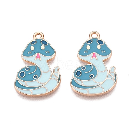 Alloy Enamel Pendants ENAM-T020-69-1