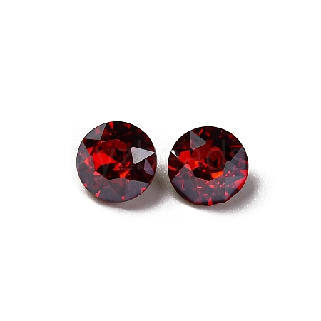 Glass Rhinestone Cabochons RGLA-A026-01A-227SS-1