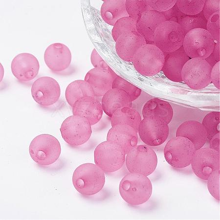 Transparent Acrylic Beads PL704-C28-1