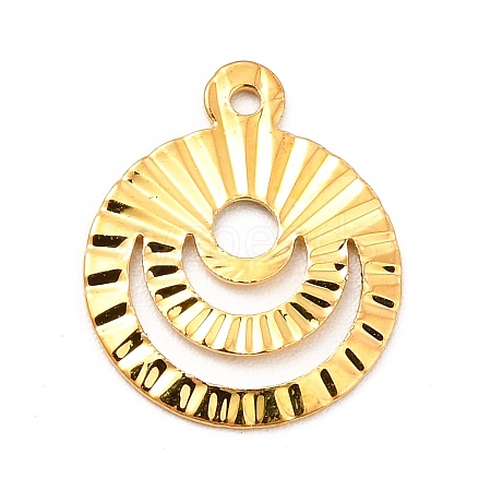 Rack Plating Brass Pendants KK-E067-16G-1