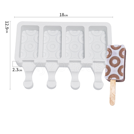 Silicone Ice-cream Stick Molds BAKE-PW0001-075F-A-1