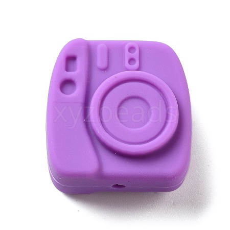 Camera Food Grade Eco-Friendly Silicone Focal Beads SIL-C007-16G-1