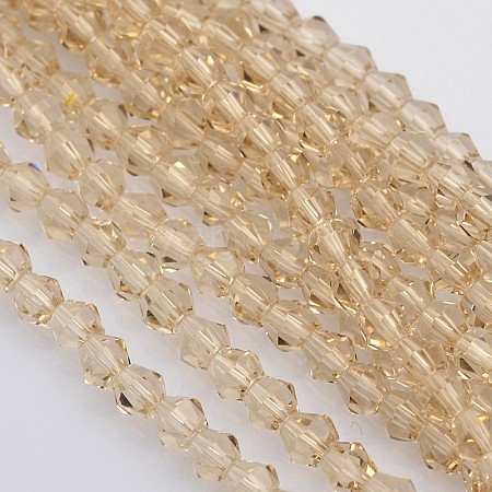 Bicone Glass Beads Strands EGLA-P016-4mm-12-1