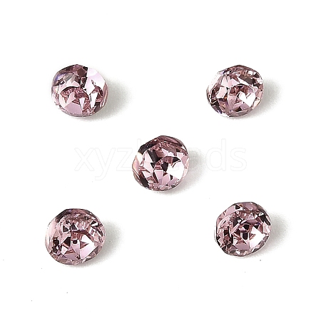 Glass Rhinestone Cabochons GLAA-A018-4mm-223-1