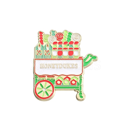 HoneyDukes Shop Cart Enamel Pins PW-WG85B2D-04-1