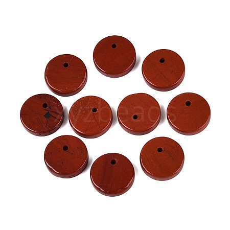Natural Red Jasper Pendants G-Q606-41F-1