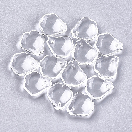 Transparent Glass Pendants GGLA-S010-04A-1