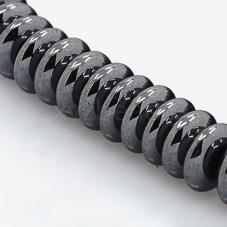 Non-magnetic Synthetic Hematite Beads Strands G-M079-08-1