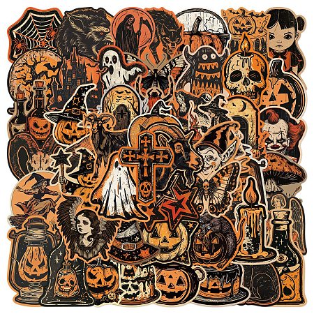 Halloween PVC Waterproof Stickers PW-WG3E512-01-1