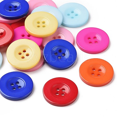 Resin Buttons RESI-D033-25mm-M-1