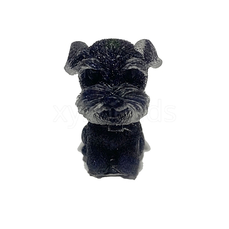 Resin Dog Display Decoration PW-WG36855-12-1