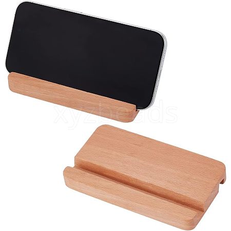 Wood Mobile Phone Holders AJEW-WH0258-560-1