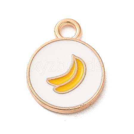 Alloy Enamel Pendants ENAM-E064-25KCG-05-1