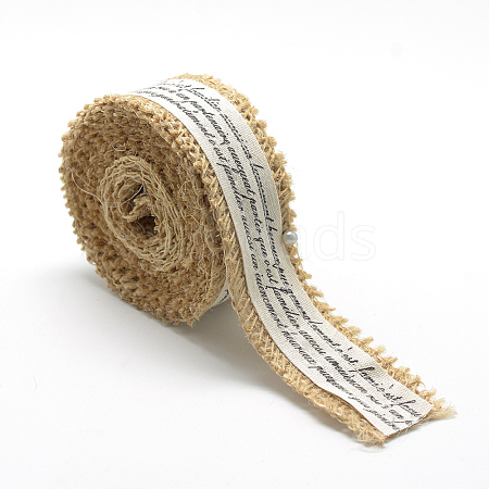 Burlap Ribbon OCOR-R071-08-1