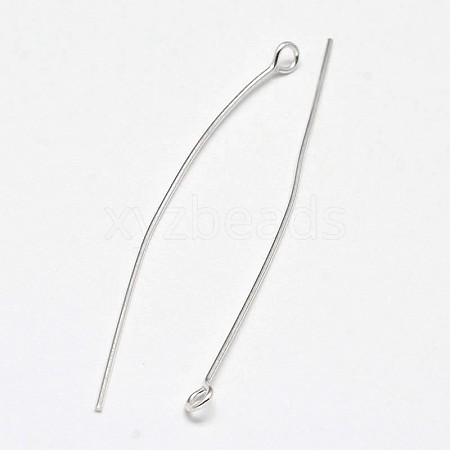 925 Sterling Silver Eye Pins STER-F018-02C-1