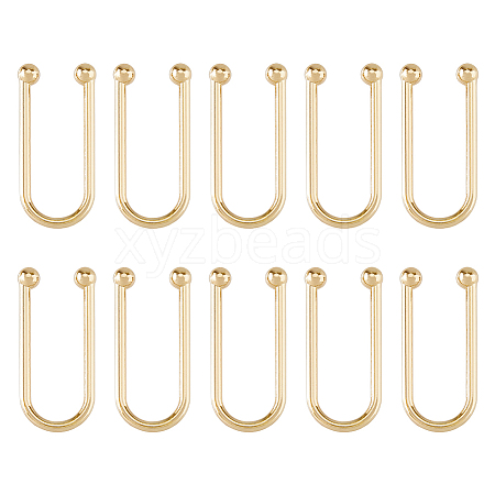 SUPERFINDINGS 10Pcs Alloy Bikini Clips FIND-FH0009-23LG-1