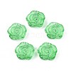Baking Paint Transparent Glass Beads DGLA-N018-01D-1
