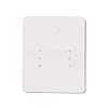Rectangle Paper Earring Display Card with Hanging Hole CDIS-C004-01F-3