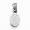 Non-Tarnish 304 Stainless Steel Religion Pendants STAS-G155-91P-1