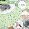 600Pcs 4 Styles 304 Stainless Steel Open Jump Rings STAS-BBC0010-03-6