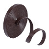 5M Flat PU Imitation Leather Cord LC-WH0009-07A-1