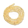 Heated Natural Citrine Beads Strands X-G-Z074-A03-01-3