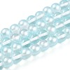 Baking Paint Transparent Glass Beads X1-DGLA-N011-10mm-05-1