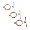 Tibetan Style Toggle Clasps TIBE-A12208-RG-NR-2
