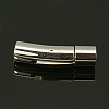 Tarnish Resistant Column 316 Surgical Stainless Steel Bayonet Clasps STAS-A021-7mm-1