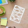 Large Plastic Reusable Drawing Painting Stencils Templates DIY-WH0202-141-3