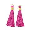 Polyester Tassel Pendants FIND-I009-D02-1