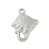 304 Stainless Steel Manta Ray Pendants STAS-S186-05A-P-1