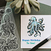 Custom PVC Plastic Clear Stamps DIY-WH0618-0168-4