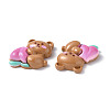 Opaque Resin Cabochons CRES-P023-06B-3