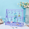 Opaque Acrylic Earring Display Stands EDIS-WH0029-16D-5