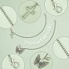4Pcs 2 Styles Alloy Shoe Decoration Chain AJEW-FG0003-81B-4