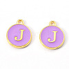 Golden Plated Alloy Enamel Charms LS-ENAM-S118-10J-1