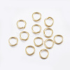 304 Stainless Steel Open Jump Rings X-STAS-L187-6x1.2mm-G-1