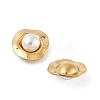 ABS Imitation Pearls Beads Pendants STAS-P380-70G-2