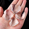 Natural Quartz Crystal Heart Display Decorations PW-WGCFB3F-01-3