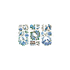 3 Sheets 3 Styles PVC Waterproof Decorative Stickers DIY-WH0404-094-8